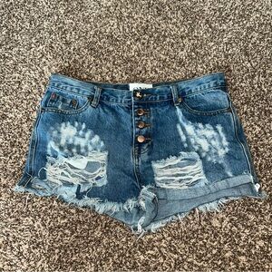 One Teaspoon Jean Shorts Size 31